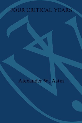 Four Critical Years: Effects of College on Beliefs, Attitudes, and Knowledge