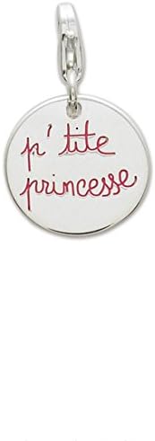 Clip on Charm Silver Ptite Murat Paris Princess
