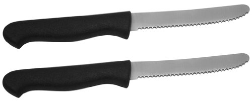 Fackelmann 43223 2 Frühstücksmesser, 20 cm