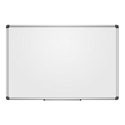 Viscom Tableau blanc laqué gamme professionnelle Classic | magnétique | cadre aluminium - 90 x 60 cm