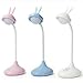 Produktbild Flikool Hase Kaninchen Aufladbar LED Nachtlicht Lampe Dimmbare Nachladbare Kopfende Lampe Nachtlampe Schreibtisch Lampe Nachtlichter Nachttischlampe Kinderlampe Bett Lampe - Weiß