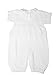 White 100% Cotton Boy's Christening Baptism Knit Longall Short Sleeve 9 Month Size: 9 Month (Baby/Babe/Infant - Little ones)