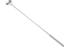 Joyzan Rascador de Algas, Kit Mantenimiento Limpieza Cuchilla Acuario Rastrillo Tanque Peces Aviación Rascadora Limpiar Acero Inoxidable Hojas Vidrio Pecera Raspador Limpiador Herramienta