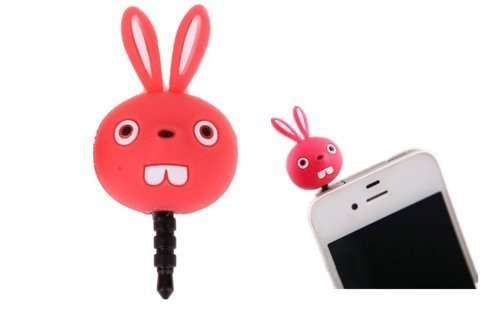 Vandot 2  ET1  funda Hull concha carcasa cartera funda Case Cover para Samsung Galaxy J5  conejo Buck dientes cuarta de protectora casos dr  le Belle 3d Design Shell   Red Rabbit tap  n antipolvo Plug anti-dust Cap Plug       lapin-rose