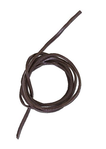 Preisvergleich Produktbild Robuster Vierkantriemen Lederriemen Schwarz oder Braun Mittelalter LARP Wikinger verschiedene Größen (Braun, 120cm)
