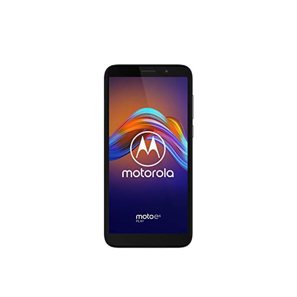 Motorola Moto E6 Play - Pantalla 5,5", Procesador Mediatek MT6739, 4 cores 1.5ghz, Cámara Frontal 5MP y cámara Trasera 13MP, 2GB de RAM, 32GB, Android 9.0, Dual SIM, Gris