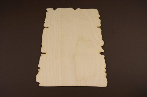5x Naturholz Papyrus-Platten für Basteln Malen Dekoration Holz Speiswkarte Bilderrahmen Menükarten (W75) - 3