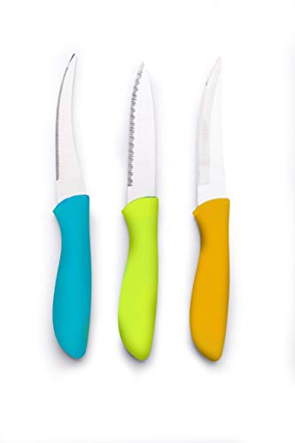JD Brand Stainless Steel Knife Set (3 Pieces)