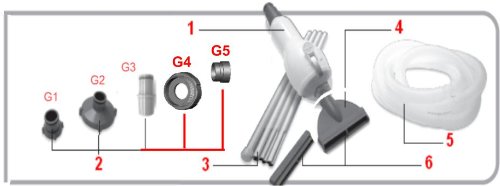 Interline K523CBX „Skooba“ Aufstellbeckensauger Poolreiniger / Vac pool cleaner - 5