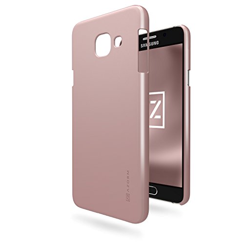 Funda Samsung Galaxy A3 2016 4 7 Azorm Color Edition Carcasa protectora rigida Cover Antideslizante y Anti-Ara azos - Rosa Efecto Met lico Funda Samsung Galaxy A3 2016 4 7 Azorm Color Edition Carcasa protectora rigida Cover Antideslizante y Anti-Ara azos - Rosa Efecto Met lico