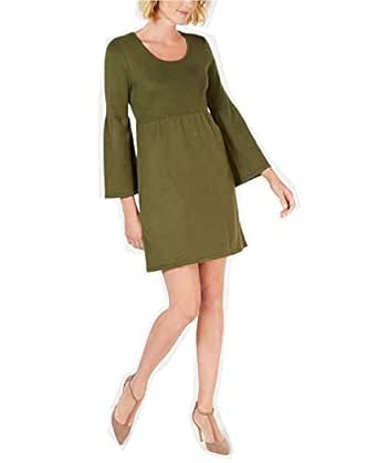 empire waist sweater dress