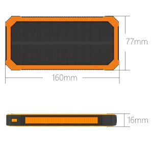 Newrita Batterie Externe 16000mAh Chargeur Solaire avec 2ports Batterie Solaire Portable avec LED Batterie de Secours pour iPhone iPad Samsung HTC LG Smartphone Tablette etc Orange reviews Newrita Batterie Externe 16000mAh Chargeur Solaire avec 2ports Batterie Solaire Portable avec LED Batterie de Secours pour iPhone iPad Samsung HTC LG Smartphone Tablette etc Orange