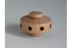 ‎RUDOLPHS SCHATZKISTE Rudolphs Schatzkiste Erzsatzteil Pyramidennabe für Nr. 70089/70091 BxTxH= 3,5x3,5x2,5cm NEU Erzsatzteile Teile Zubehörteile Räuchermann Nußknacker Pyramide Holz Seiffen Erzgebirge Holz Dekoration