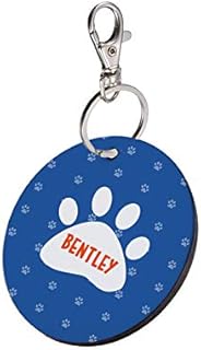 Sky Trends Round Shape Collar Locket/Pendant for Dogs & Puppy -812, Multicolour, Medium, 1 Count - Ben