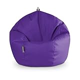 puff lila Medidas: 60 cm x 60 cm x 60 cm (ancho-fondo-alto)