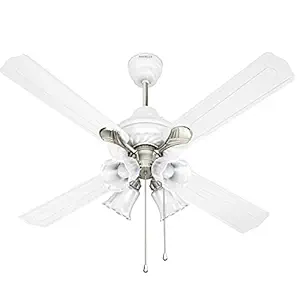 Havells Florence Underlight 1200mm Ceiling Fan (Elegant White Nickel)