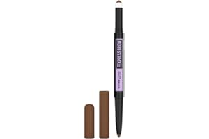 Maybelline New York - El Lápiz de Cejas automático Express Brow Satin Duo 02 Medium Brown