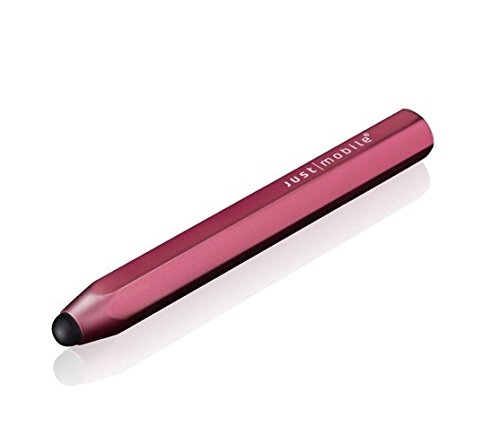 Just Mobile AP-818PK AluPen Eingabestift für Apple iPhone/iPad/iPod Touch/Smarthones rosa
