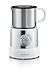 Severin SM 9685 Milchaufschäumer (500 Watt, Induktion, 700 ml, kaltes und warmes Aufschäumen, 4 Temperaturstufen) Edelstahl/weiß
