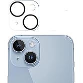 Happy Trend iPhone 15 ve 15 Plus Uyumlu Kamera Lens Koruyucu Temperli Cam 9H Sertlik HD Şeffaf Lens Kapağı