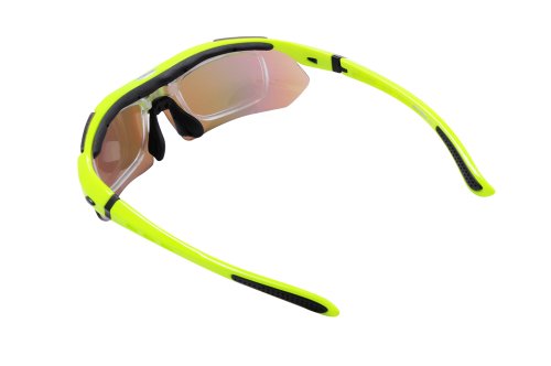 WOLFBIKE BYJ-013 Sonnenbrillen Polatizzati Außen Skilaufen Radfahren Fahrräder und andere Sport-Schutz mit 5 Wechselobjektiven - 5