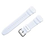 Sunhoyu Armband Handgelenkband Weiche Slicone Einstellbarer Ersatz Für AQ-S810W Sportuhr