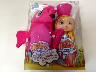 MATEY GIFT SET MERMAID BUBBLE BATH & HAND PUPPET