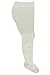 Sofias Closet Baby Kids Tight White Cream Pink Embroidered Pattern Tights Newborn-24