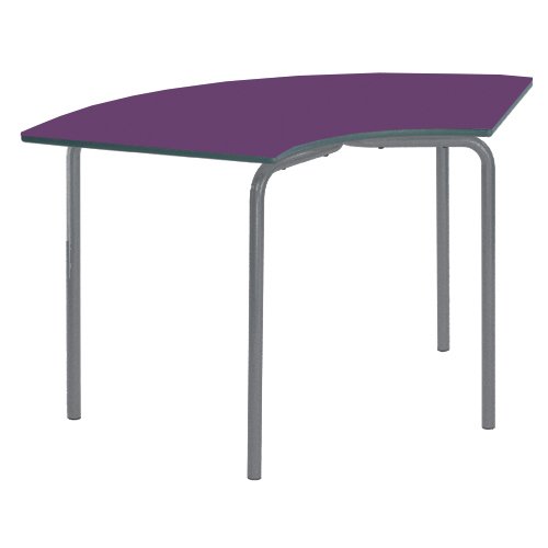 Duraform Mesa de ecuaci&oacute;n poliuretano, borde de carb&oacute;n