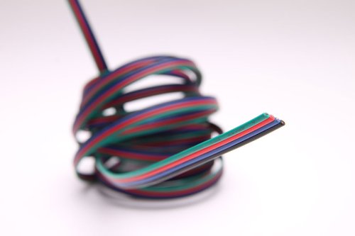 Preisvergleich Produktbild LED RGB Kabel 10 Meter 4-Adrig