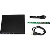 Alfais 5114 Usb Sata Slim 9.5mm Dvd Rw Writer Ssd External Caddy Box
