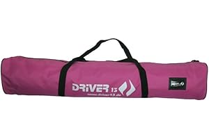 Driver13 Bolsas de esquí para niños Bolsas de esquí 120 cm niño diseñado en Alemania (Rosa)