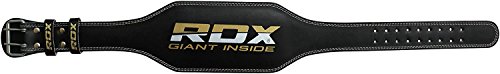 RDX 6” Gewichthebergürtel Rindsleder Bodybuilding Crossfit Fitness Trainingsgürtel Powerlifting Gym Krafttraining weightlifting Belt - 6