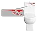 Produktbild Spülkasten Aufkleber Toilette Bad Klo Toilettendeckel 30 x 9 cm Rot