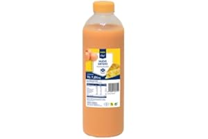 MAKRO CHEF Huevos Liquidos, Huevos Enteros, Claras Pausterizadas, Yemas Pausterizadas Para tu cocina y Postres. (Producto refrigerado) (Huevo liquido botella 1 L, 1 Botella)