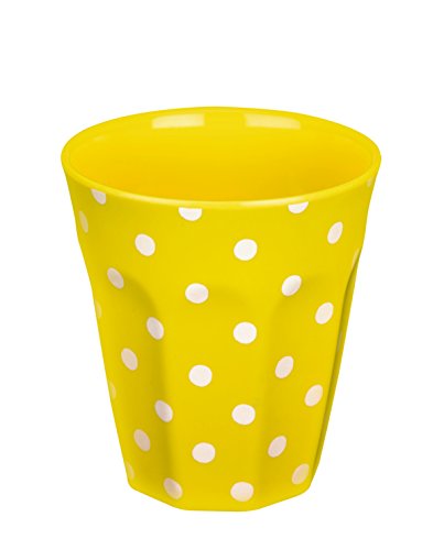 Spiegelburg 12069 Becher Fröhliche Tupfen Garden Kids, gelb