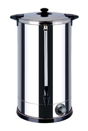 Beeketal ‚BGWK30‘ Gastro Glühweinkocher 30 Liter Volumen mit Füllstandskala, Zapfhahn und stufenlos regelbarem Thermostat (30-110 °C), Profi Edelstahl Wasserkocher mit 3000 Watt Leistung - 5