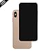 Price comparison product image Metal Dummy Fake Phone Model For Phone Xs Max 10s 6.5 inch Non-Working 1:1 Scale Prank Toy Case (Gold BlackScreen)