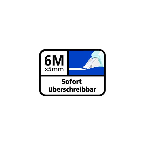 Tipp-Ex ECOlutions Exact Liner Korrekturroller / Korrekturband 6 m x 5 mm / 10er Pack - 5