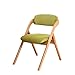 Produktbild YIRE Bar stool Klappstuhl Klappstuhl Massivholz grün Buche Wohnzimmer Schlafzimmer Stuhl Computerstuhl