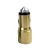 Produktbild Nordira Auto Ladegerät USB, Universal Auto Dual USB Port Autoladegerät Schnelle Telefongebühr mit Nothammer Golden