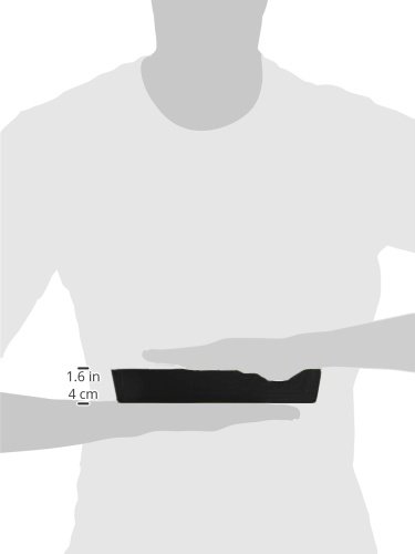 WENKO 20334100 Ablage Candy Black schmal, Kunststoff – Polystyrol, 24 x 4 x 10 cm, Schwarz - 3