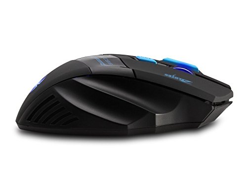 AFUNTA Ratones Zelotes Wireless Gaming Mouse con 7 Bot  n DPI ajustable 600 1000 1600 2400 LED para PC Gamer Mac Computer