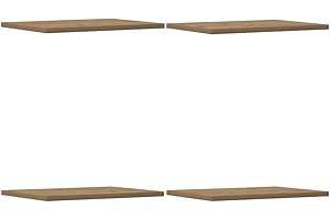‎VIDAXL vidaXL Regalböden 4 STK. Artisan-Eiche 40x30x1,5 cm Holzwerkstoff, Bücherregal Brett, Regalbrett, Wandregal, Regal, Wandboard, Wandbrett, Bücherregal