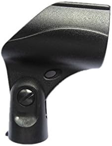 Jinoh Clip for Shure Wireless Microphone Big Holder Stand Adapter Handheld Transmitters Break Resistant WA371 28-30mm Universal
