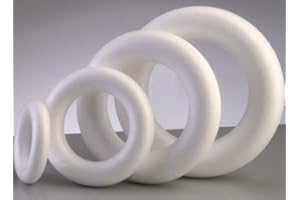 SOLEDI Anneau/Couronne polystyrène Plein, diamètre 25 cm, bouée Haute densité