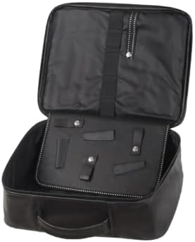 ZUU BAGS Kuaför Berber Deri Malzeme Çantası Siyah