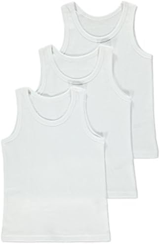 HDUK Childrens Underwear**Back to School** 3 Pack of Boys 100% Cotton Warm Vests/Available in Ages 1 up to 13 Years
