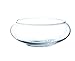Produktbild INNA Glas Bauchige Glasschale KENDY, transparent, 8 cm, Ø 19,5 cm - Dessertschalen/Obstschale