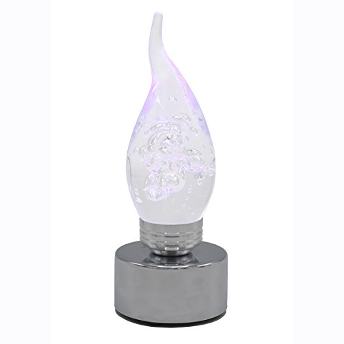 Preisvergleich Produktbild Chuangding Legierung überzogene Farben-ändernde / monochromatische Tabellen-Schreibtisch-Lampe für Partei-Hauptbatteriebetriebenes TCD-1214B